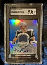 2010 Bowman Sterling Rob Gronkowski RPA /99