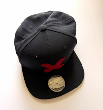 2016 Nike Air Jordan 1 Banned Black/Red Adjustable Snapback Hat OG