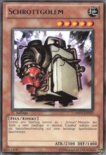 YuGiOh Schrottgolem DREV-DE023 Rare Good unl.