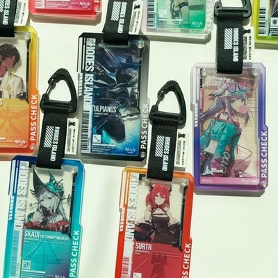 Arknights Figure Pass Verification Collectible Set New Acrylic Decor