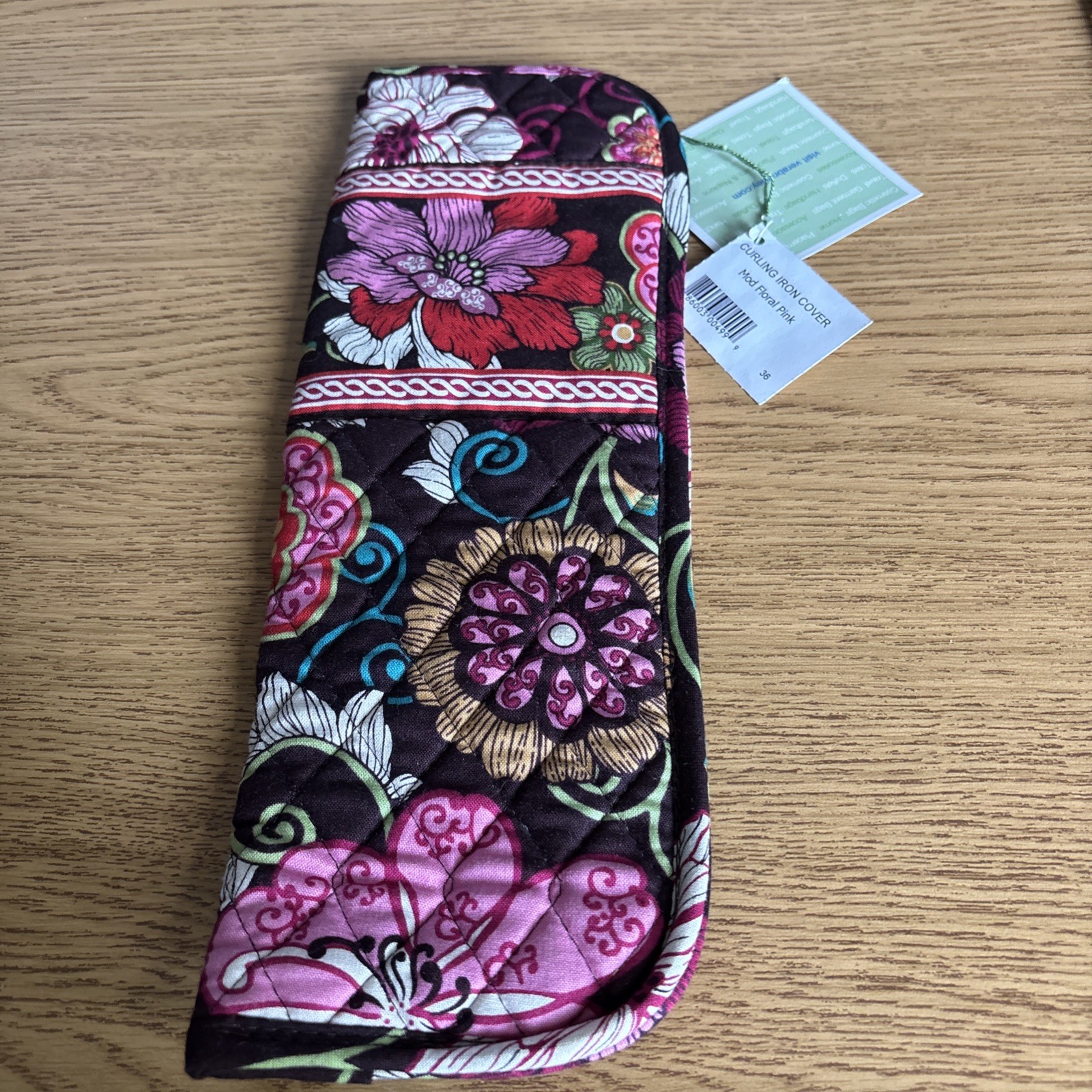vera bradley curling iron cover Mod Floral  Pink New