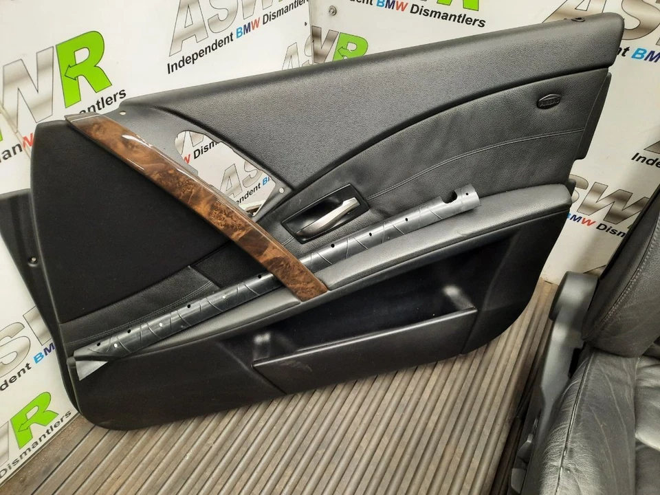 BMW Full Interior / Seats Leather E60 5 SERIES Saloon schwarz - Image 2 of 4