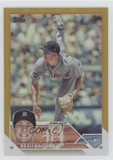 2023 Topps Series 1 Gold Foil Beau Brieske #184 0e7u