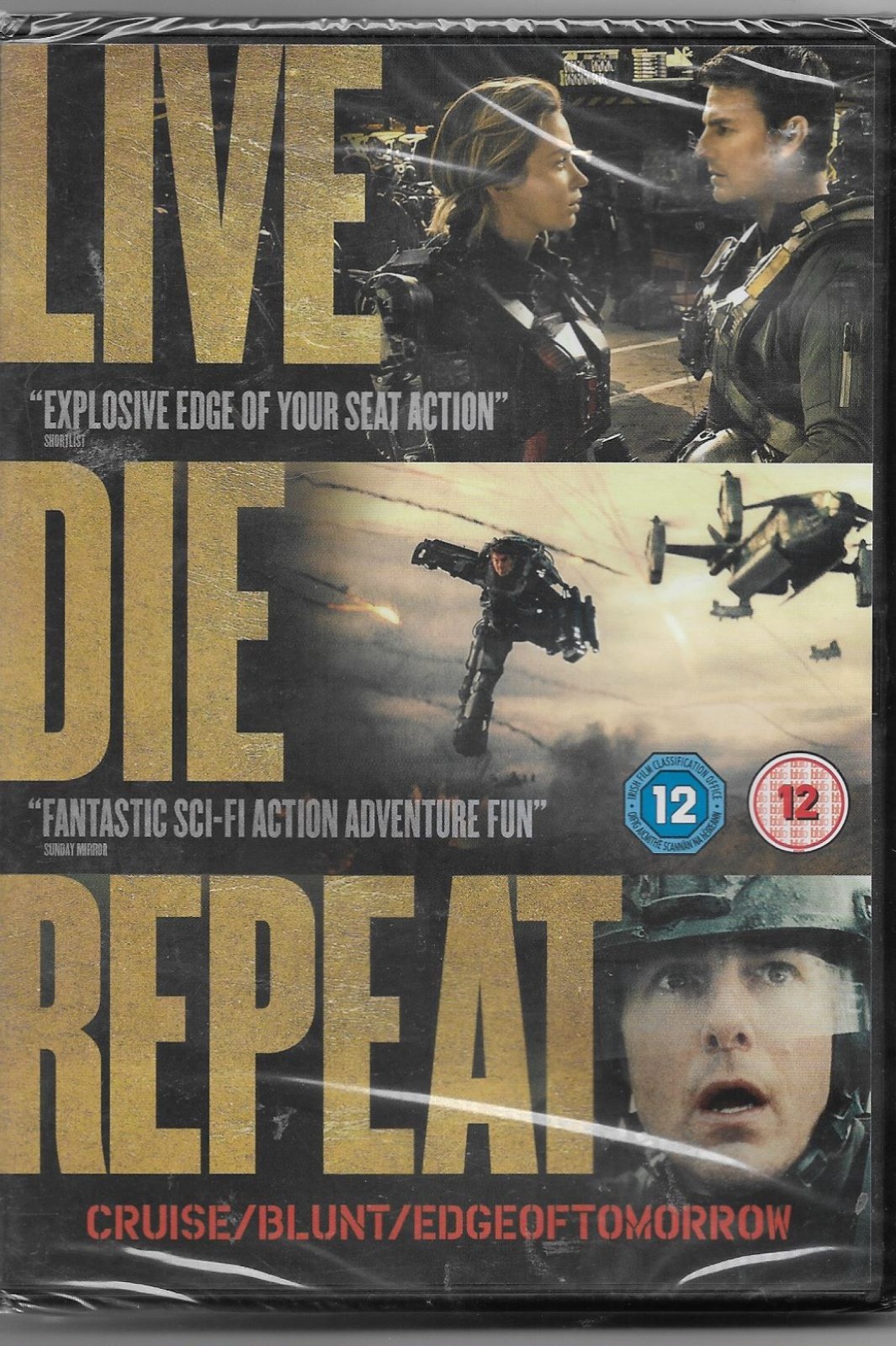Live Die Repeat DVD POSTED 48 HOURS TRACKED