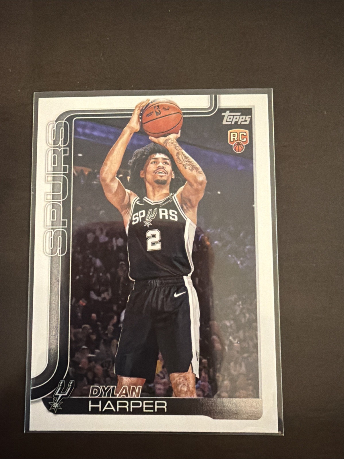 Dylan Harper 2025-26 Topps Basketball Flagship Rookie Card RC #202 Spurs