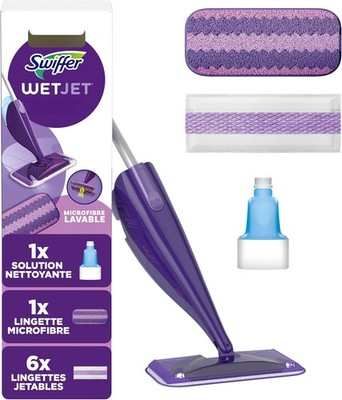 Flash Power Spray Mop Bodenreiniger Starter Kit, All-in-One Wischsystem