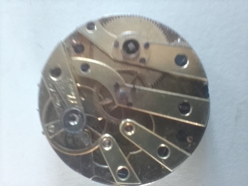 Pocket Watch movement spares repair 34.6mm dia balance wheel problem - Picture 6 of 8