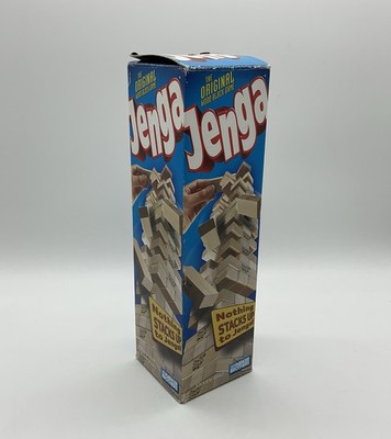 1986 Parker Brothers Jenga Classic Board Game Vintage Complete in Box CIB