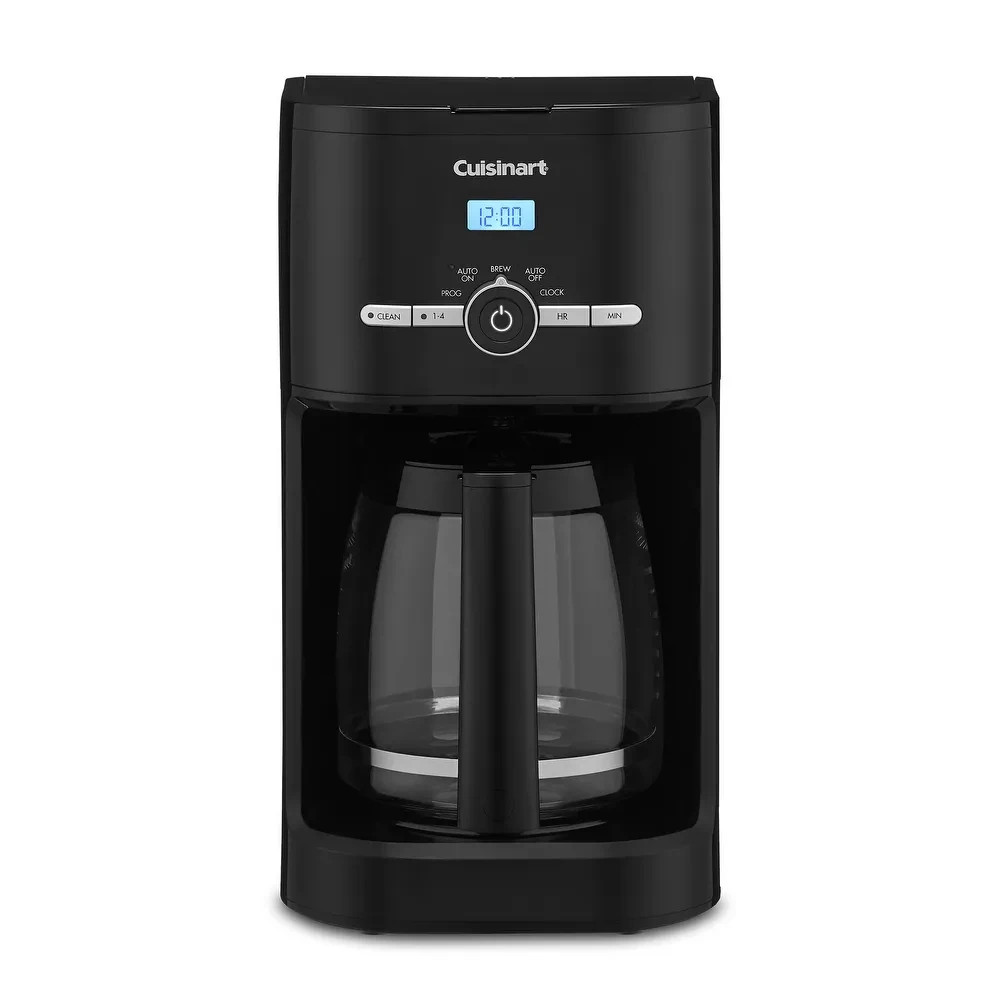 Cuisinart 12-Cup Programmable Coffeemaker, Black - 12 Cup - Black, Ship From Us