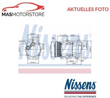 KOMPRESSOR KLIMAANLAGE NISSENS 89046 P FÜR FORD GALAXY,TRANSIT 2.3L 107KW,103KW