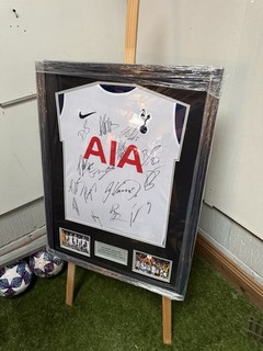 Tottenham Hotspur Spurs Signed Shirt 2025 Europa League Winners With COA