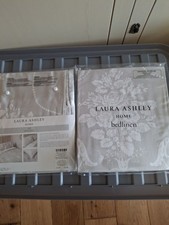 Laura Ashley Housewife Pillowcase 65cm x 65cm 100% Cotton Josette Dove Grey