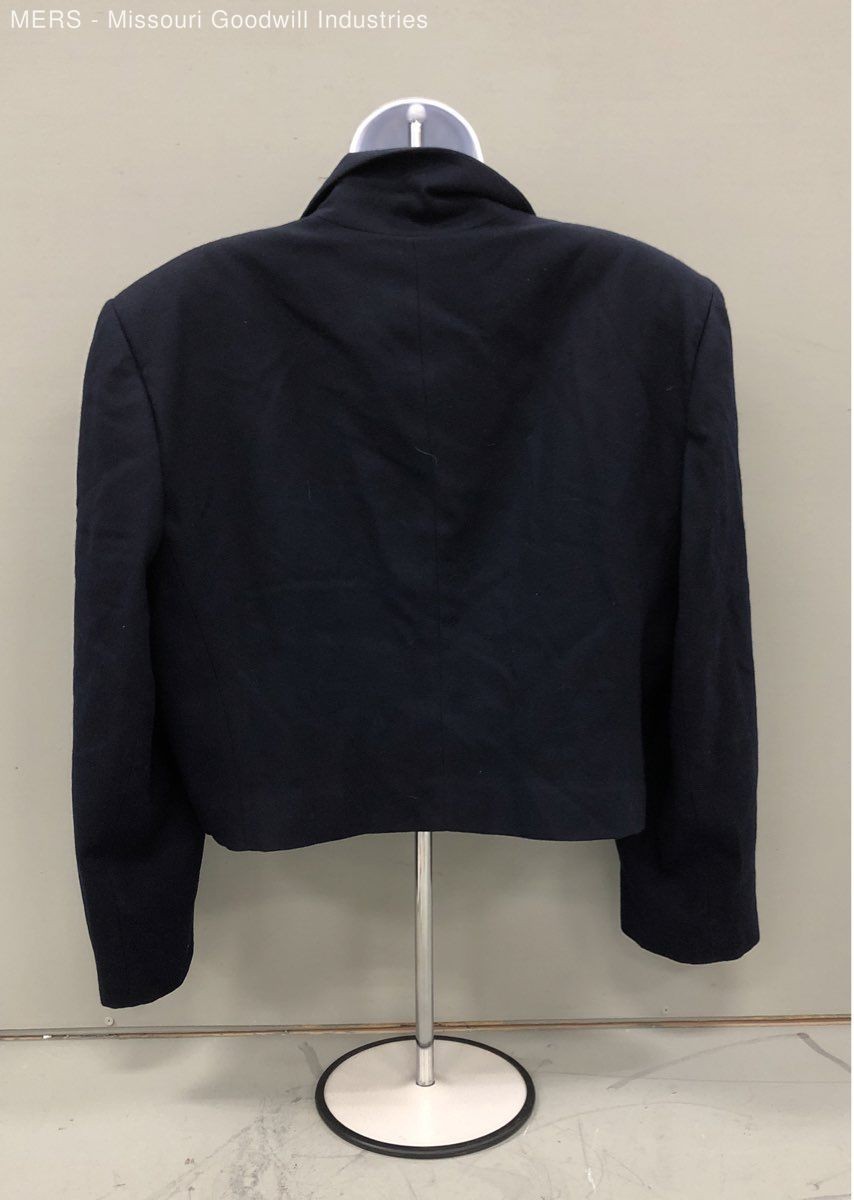 Pendleton Women's Navy Solid Double Breasted Wool… - image 2