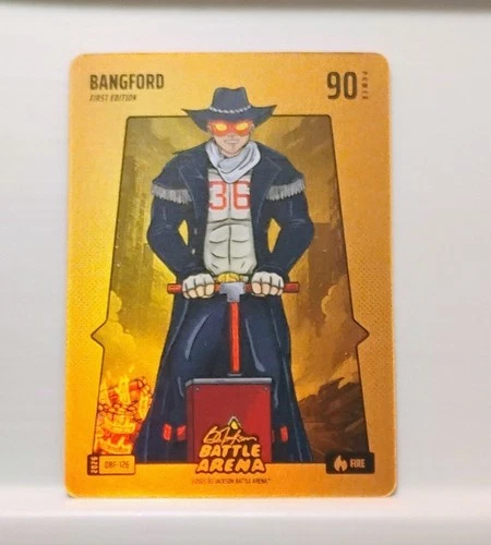 Wyatt Langford "Bangford" First Edition Orange Fire - 2026 BJ Battle Arena