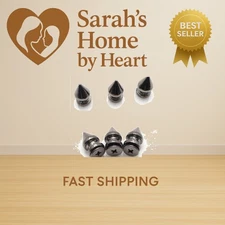 12MM 50 Sets Metal Tree Spikes and Studs Metallic Screw-Back for DIY Leather-...