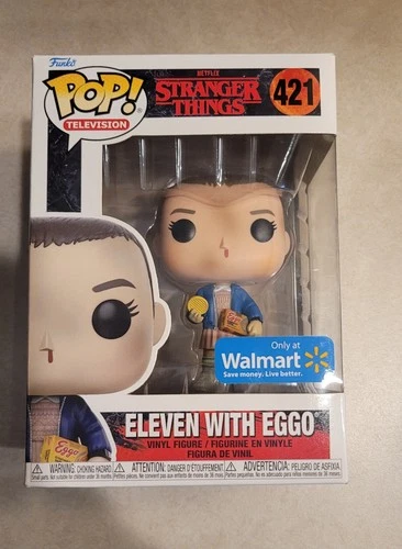 Funko Pop! Vinyl: Stranger Things - Eleven with Eggo - Walmart (Exclusive)
