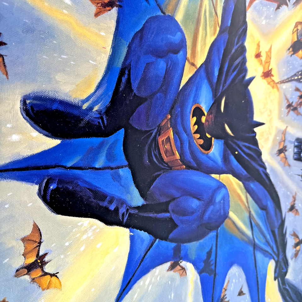 Vintage 1989 Batman DC Poster 24.5