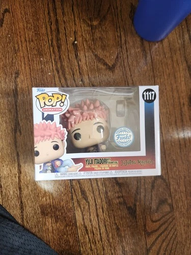 Funko Pop Jujutsu Kaisen Yuji Itadori With Tsukamoto Doll 1117 NIB