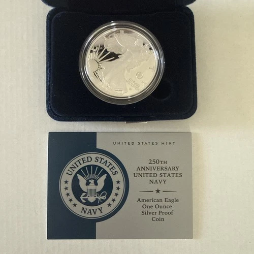 American Eagle 2025 One Ounce Silver Proof Coin with Box