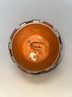 Acoma Pueblo polychrome pottery jar by M. Juanico with checkerboard design — photo 3
