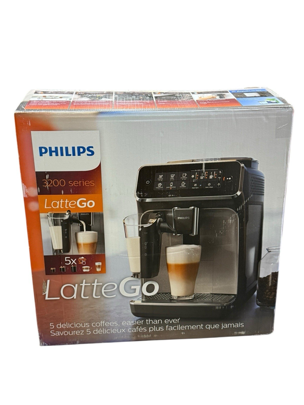 Philips 3200 LatteGo Super-Automatic Espresso Machine Used Once