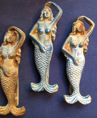 DOOR KNOCKER - ONE MERMAID 6.5" 11oz - SOLD SEPARATELY - See DESCRIPTION detail
