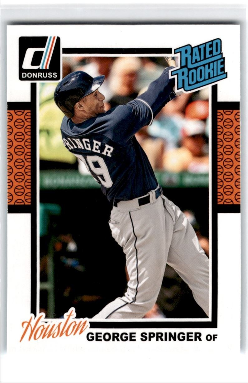 2014 Donruss George Springer Houston Astros #249