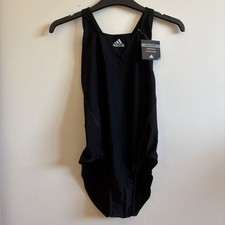 Image of Adidas Women’s Swimsuit Black UK 38 Infinitex Chlorine Resistant BNWT