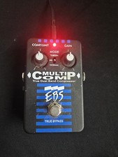 EBS MultiComp Bass Guitar Compressor Effect Pedal EBSMC