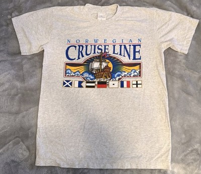Vintage 90s Norwegian Cruise Line Graphic