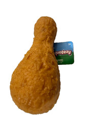 Sunny Days Jumbo Chicken Drumstick Leg Squishy Squeezy Fidget Toy Sensory Viral