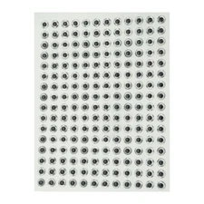 2-20MM Silver color 3D soft Holographic fishing lure eyes Fly Tying Crafts