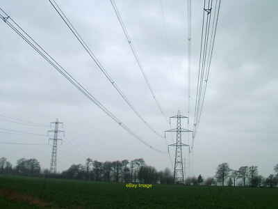 Photo 6x4 Pylons near Burton upon Stather Alkborough These lines cross hi c2010