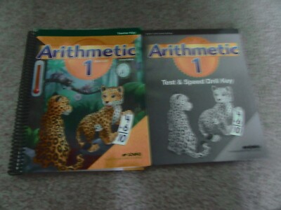 Abeka    Arithmetic 1    Work-text Teacher Key & Test Key    1st Grade   CURRENT
