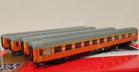 Acme 55074 Jz Set Wagen Typ Z, 1 Von 1 Cl + 3 Typ Y Von 2 Cl Ec Avala Ep. V