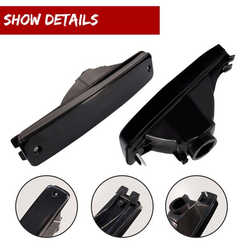 2x Smoke Lens Front Bumper Turn Signal Light Pair For 1990-1991 Honda CR-X / CRX - 第 5/10 張圖片