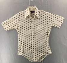 Vintage H&M Shirt Mens Large Button up Short Sleeve USA Made
