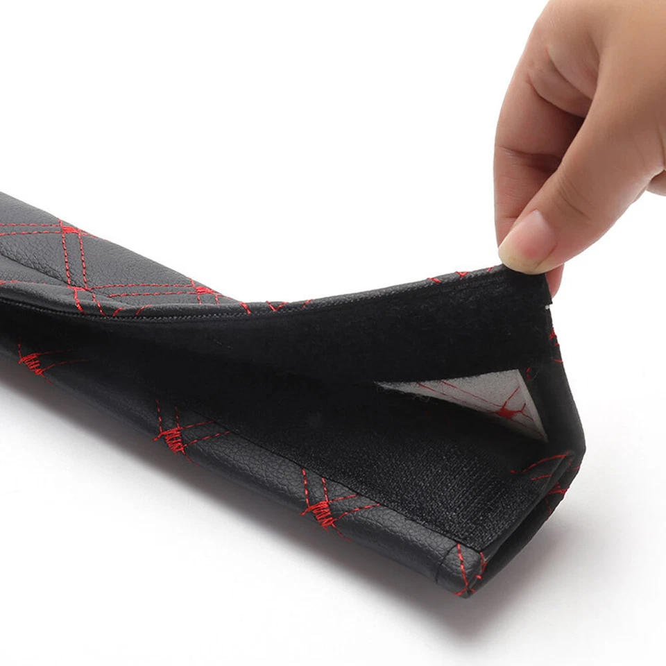 2x Cinturón de seguridad para automóvil Almohadilla para el hombro Cubierta Arnés Protector Almohadilla Accesorios Foto 4 de 4