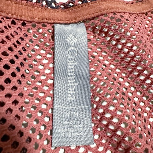Columbia Noir Falls Tie Dye Mesh Tee Pink Purple Size M - Picture 9 of 10