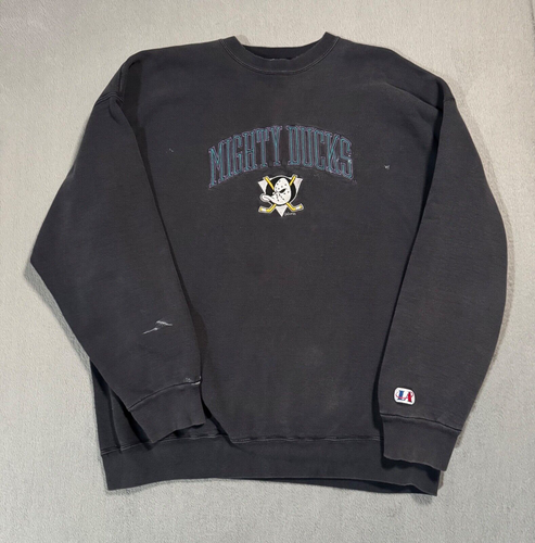 Sweat Mighty Ducks Vintage Logo Athletic Hockey glace jersey Homme - M