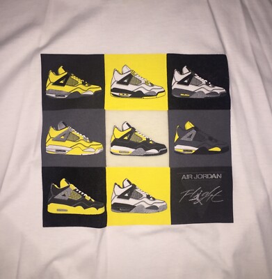 retro 4 lightning shirt