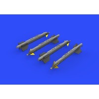 MW22 Eduard 672187 R-13M Missiles For MIG-21 1/72 Brassin For