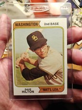1974 Topps Set-Break #148 Dave Hilton NM-MT OR BETTER (variation) Error Natl Lea