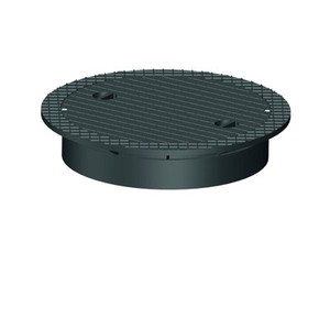 Schachtabdeckung Stabiflex PE-Deckel begehbar, Regenwasser Ozeanis