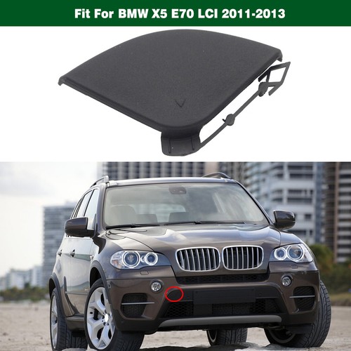 Front Bumper Towing Hook Eye Cover Cap 51117222744 For BMW X5 E70 LCI