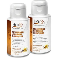 HairRx Professional Nourishing Shampoo +SP (for Oily Scalps) & Conditioner Trave