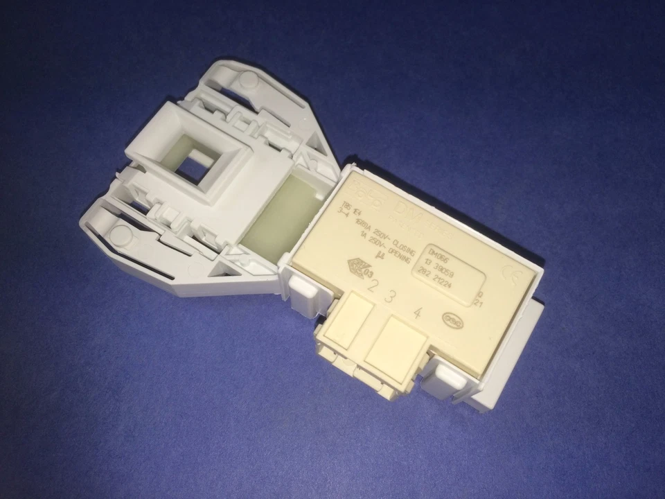 INTERRUPTOR DE BLOQUEO CREDA Cerradura de puerta para lavadora - ROLD GENUINO - WMA Foto 3 de 4