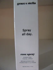 Grace And Stella Spray All Day Hydrating Rose Facial Spray 1 fl oz  - New - Seal