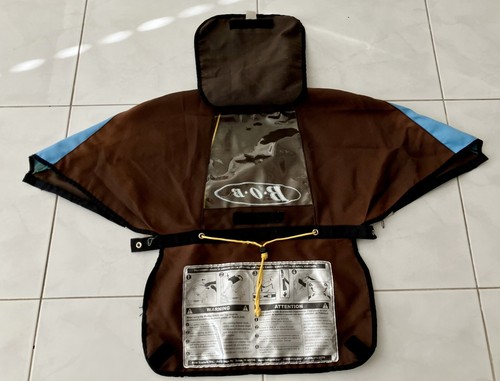 BOB Revolution - Brown & Blue CANOPY - Cloth Only 2005 - 2010 - Picture 8 of 8