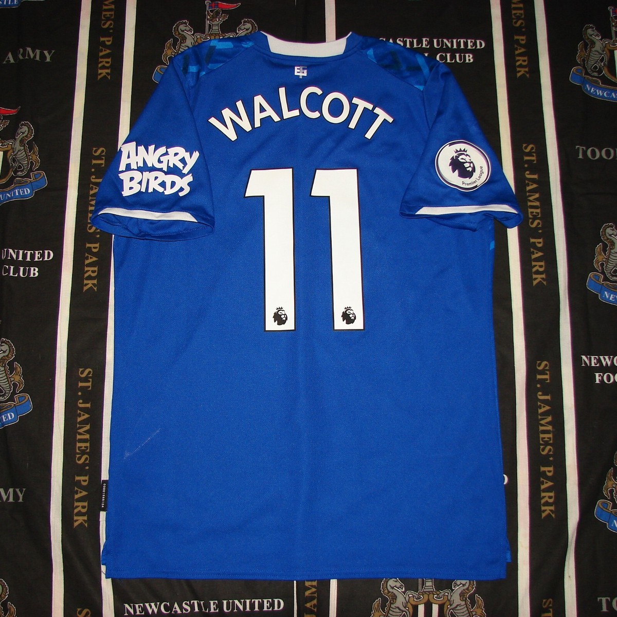 Everton Home Football Shirt Jersey Umbro Theo Walcott 2019 2020